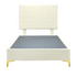 Platform Bedding Miami Leather Bed with Headboard