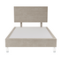 Platform Bedding Miami Velvet Bed with Headboard
