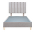 Platform Bedding Signature Velvet Bed with Headboard