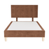 Platform Bedding Signature Velvet Bed with Headboard