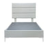 Platform Bedding Concord Leather Bed with Headboard