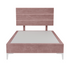 Platform Bedding Concord Velvet Bed with Headboard