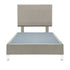 Platform Bedding Miami Without Lines Velvet Bed with Headboard