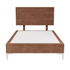 Platform Bedding Concord Velvet Bed with Headboard