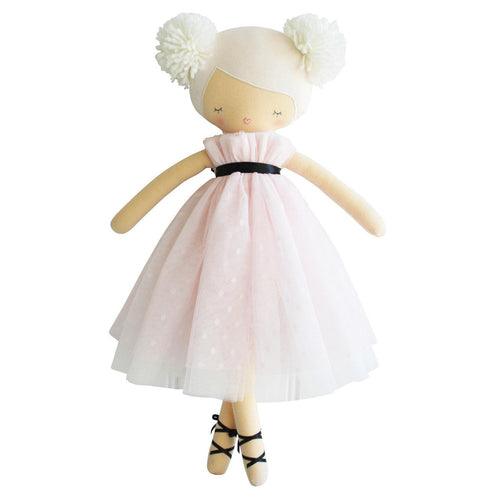 Alimrose Pom Pom Doll Scarlett 48cm Pink