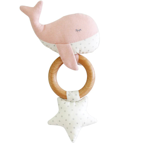 Alimrose Whale Star Teether Toy
