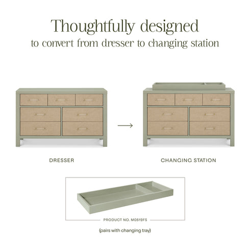 Namesake Eloise 7-Drawer Assembled Dresser