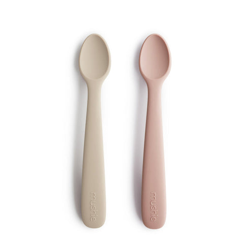 Mushie Silicone Feeding Spoons