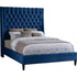 Meridian Furniture Fritz Velvet Bed