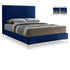 Meridian Furniture Geri Velvet Bed