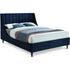 Meridian Furniture Eva Velvet Bed