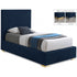 Meridian Furniture Crosby Linen Textured Bed