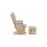 Baby Cache Contempo Wooden Glider/Ottoman