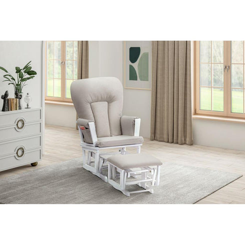 Baby Cache Contempo Wooden Glider/Ottoman