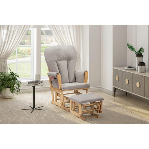 Baby Cache Contempo Wooden Glider/Ottoman