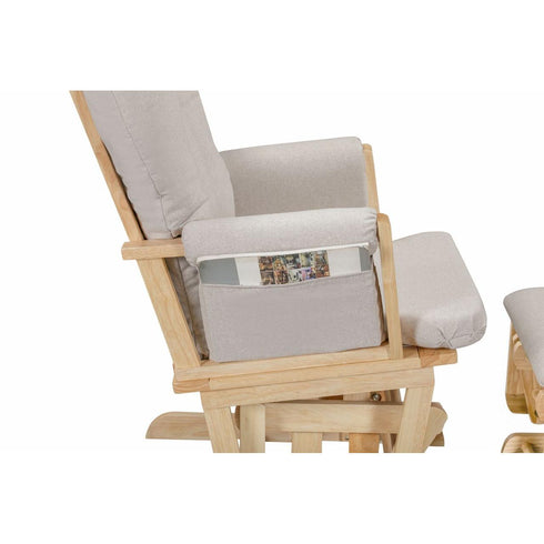 Baby Cache Contempo Wooden Glider/Ottoman