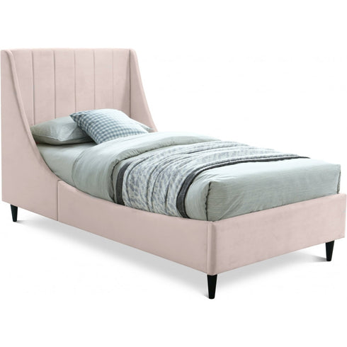 Meridian Furniture Eva Velvet Bed