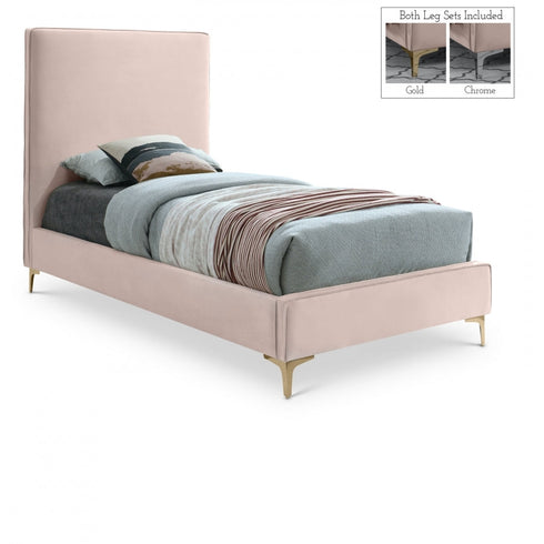 Meridian Furniture Geri Velvet Bed