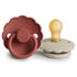 FRIGG Daisy Natural Rubber Baby Pacifier | 2-Pack