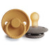 Frigg Rope Natural Rubber Baby Pacifier | 2-Pack