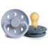 Frigg Moon Natural Rubber Baby Pacifier | 2-Pack