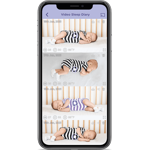 Hubble Nursery Pal Link Premium Single Baby Monitor
