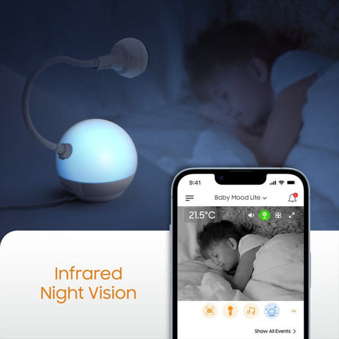 ChillaxBaby Mood Lite Baby Monitor