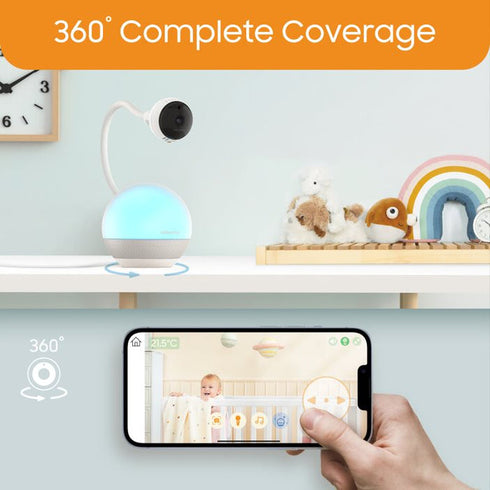 ChillaxBaby Mood Lite Baby Monitor