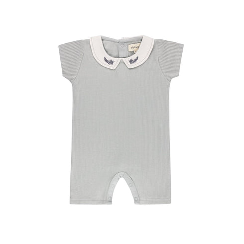 Boys Elys & Co Organic Embroidered Collar Collection