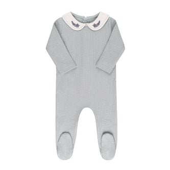 Boys Elys & Co Organic Embroidered Collar Collection