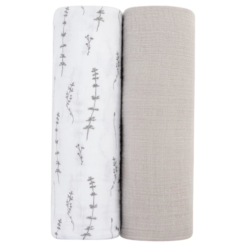 Ely`s & Co Muslin Swaddle 2 Pack