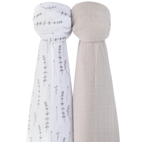 Ely`s & Co Muslin Swaddle 2 Pack