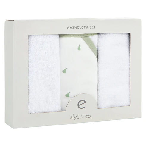 Ely's and Co Washcloth Set, 3 pack