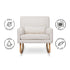 Sleepytime-Rocker in Eco-Performance Fabric with Light Legs
