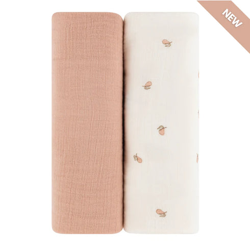 Ely`s & Co Muslin Swaddle 2 Pack