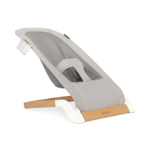 Evolur Koko Portable Infant Bouncer in Grey