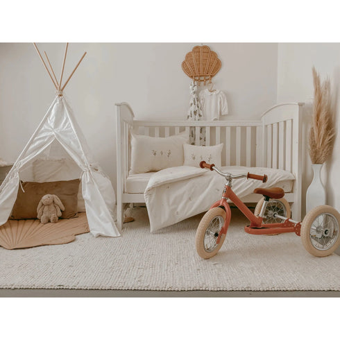 Mini Manilla Buttercup Floral 5pc Crib Set