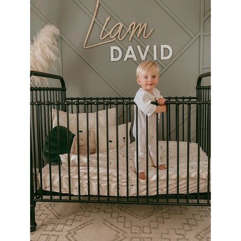 Mini Manilla Mushroom Wilderness Crib Set