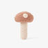 Elegant Baby Mushroom Knit Baby Rattle