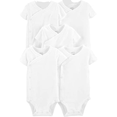 LIttle Pipers Short Sleeve Side Snap Bodysuit 2 Pk