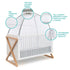Green Frog Baby Crib Safety Net