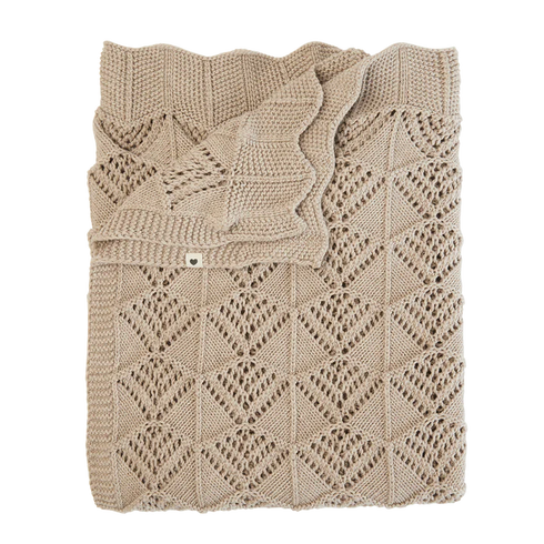 BIBS Knitted Blanket Wavy