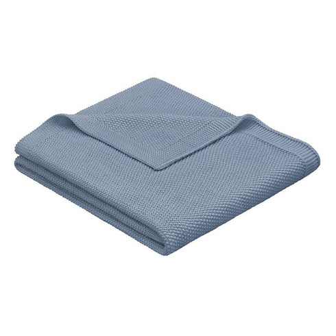 Mini Pocket 100% Cotton Knit Baby Blanket