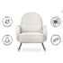 Nursery Works Compass Rocker in Light Grey Weave