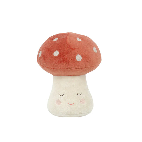 Mon Ami Red Mushroom Chime Toy