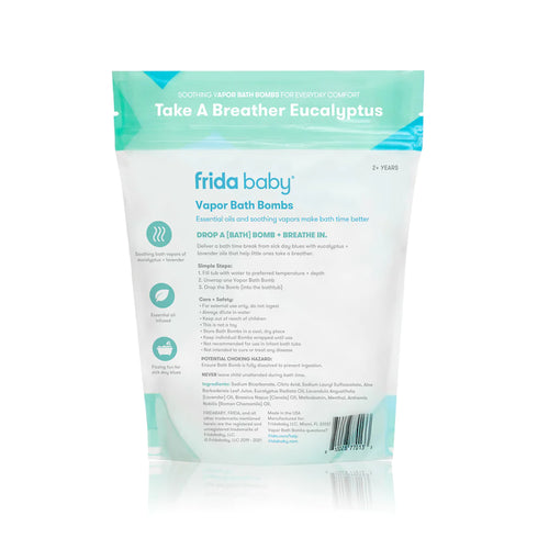 Fridababy Breathefrida Vapor Bath Bombs 10ct