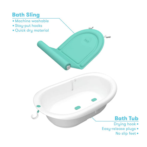 Fridababy 4-in-1 Grow-With-Me Bathtub