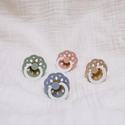 BIBS Boheme 2 Pack Latex Pacifiers