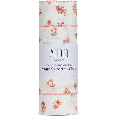 Adora Muslin Swaddle + Cloth