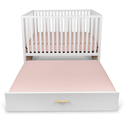 HushCrib Convertible Crib with Trundle